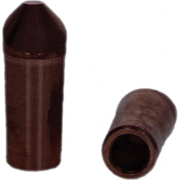 Tuffaloy - Spot Welder Tips For Use With: 4RW Electrode Holder Type: Straight Tip D Nose (Offset) - A1 Tooling