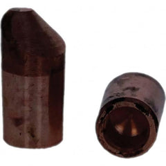 Tuffaloy - Spot Welder Tips For Use With: 5RW Electrode Holder Type: Straight Tip D Nose (Offset) - A1 Tooling