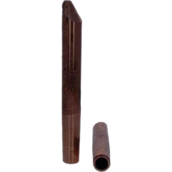 Tuffaloy - Spot Welder Tips For Use With: 4RW Electrode Holder Type: Straight Tip D Nose (Offset) - A1 Tooling