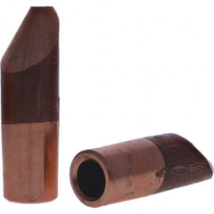 Tuffaloy - Spot Welder Tips For Use With: 7RW Electrode Holder Type: Straight Tip D Nose (Offset) - A1 Tooling