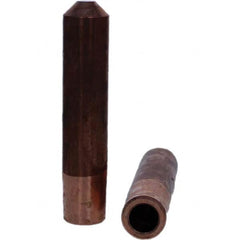 Tuffaloy - Spot Welder Tips For Use With: 4RW Electrode Holder Type: Straight Tip E Nose (Truncated) - A1 Tooling