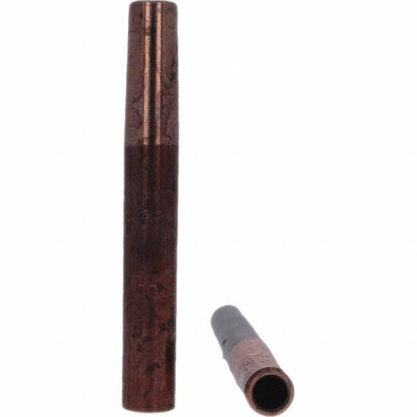 Tuffaloy - Spot Welder Tips For Use With: 4RW Electrode Holder Type: Straight Tip F Nose (Radius) - A1 Tooling