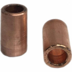 Tuffaloy - Spot Welder Tips For Use With: 5RW Electrode Holder Type: Straight Shank for 5RW Male Cap - A1 Tooling