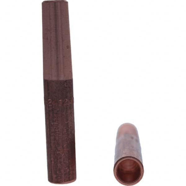 Tuffaloy - Spot Welder Tips For Use With: 4RW Electrode Holder Type: Straight Shank for 4RW Male Cap - A1 Tooling