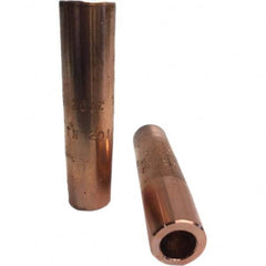 Tuffaloy - Spot Welder Tips For Use With: 6RW Electrode Holder Type: Straight Shank for 6RW Male Cap - A1 Tooling