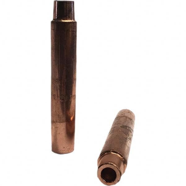 Tuffaloy - Spot Welder Tips For Use With: 6RW Electrode Holder Type: Straight Shank for 6RW Female Cap - A1 Tooling