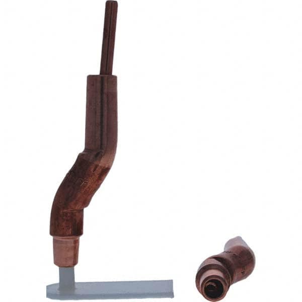 Tuffaloy - Spot Welder Tips For Use With: 4RW Electrode Holder Type: Bent Shank for 4RW Female Cap - A1 Tooling