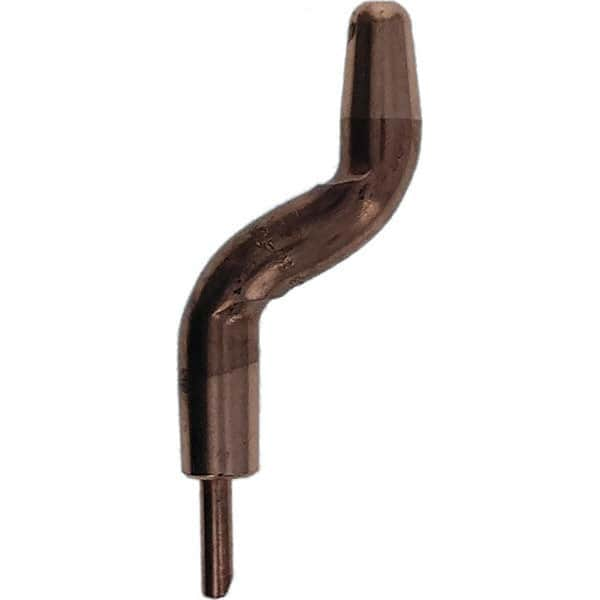 Tuffaloy - Spot Welder Tips For Use With: 5RW Electrode Holder Type: Double Bend Tip A Nose (Pointed) - A1 Tooling