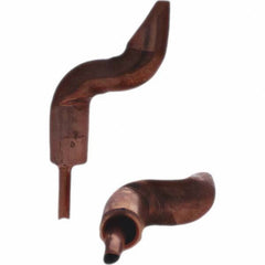 Tuffaloy - Spot Welder Tips For Use With: 4RW Electrode Holder Type: Double Bend Tip D Nose (Offset) - A1 Tooling