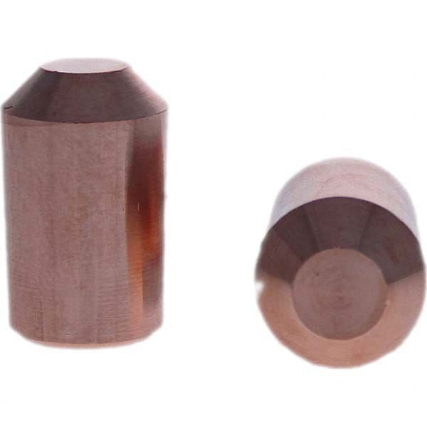 Tuffaloy - Spot Welder Tips For Use With: 4RW Electrode Holder Type: Paddle Tip E Nose (Truncated) - A1 Tooling