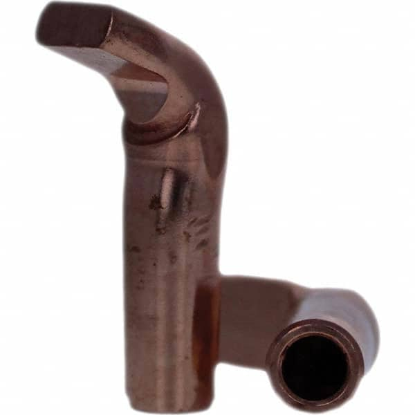 Tuffaloy - Spot Welder Tips For Use With: 5RW Electrode Holder Type: Single Bend Tip Spade Nose - A1 Tooling