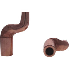 Tuffaloy - Spot Welder Tips For Use With: 7RW Electrode Holder Type: Misc Double Bend Tip C Nose (Flat) - A1 Tooling