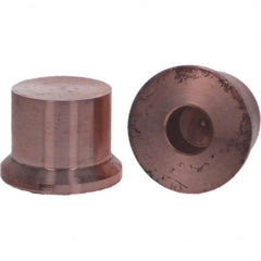 Tuffaloy - Spot Welder Tips For Use With: HP Size 2 High Pressure Holder Type: High Pressure Tip C Nose (Flat) - A1 Tooling