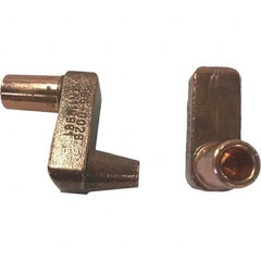 Tuffaloy - Spot Welder Tips For Use With: 5RW Electrode Holder Type: Misc Double Bend Tip E Nose (Truncated) - A1 Tooling