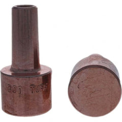 Tuffaloy - Spot Welder Tips For Use With: 4RW Electrode Holder Type: Backup Electrode Round Face - A1 Tooling