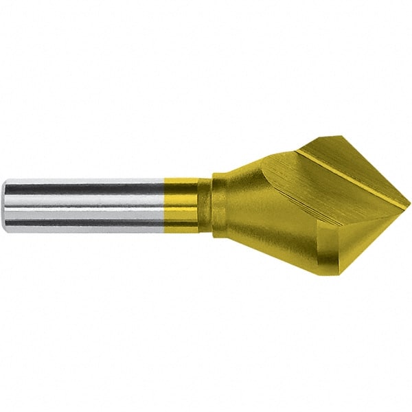 3/16″ Head Diam, 3/16″ Shank Diam, 82° Cobalt Countersink 1-3/8″ OAL, Single End, Straight Shank, Right Hand Cut