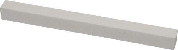 Norton - 150 Grit Aluminum Oxide Square Dressing Stick - 6 x 1/2 x 1/2, Very Fine Grade, Vitrified Bond - A1 Tooling