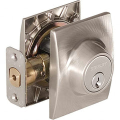 Stanley - Deadbolts Type: Single Cylinder Door Thickness Range: 1-3/8 - 1-3/4 - A1 Tooling