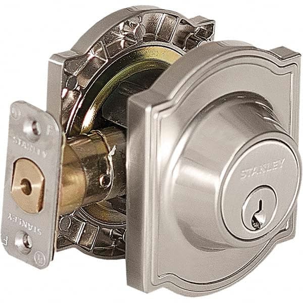 Stanley - Deadbolts Type: Single Cylinder Door Thickness Range: 1-3/8 - 1-3/4 - A1 Tooling