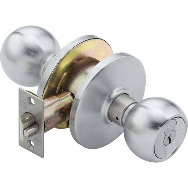 Best - Knob Locksets Type: Classroom Door Thickness: 1 3/8 - 1 7/8 - A1 Tooling