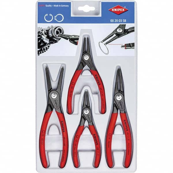 Knipex - Plier Sets Set Type: Retaining Ring Pliers Number of Pieces: 4 - A1 Tooling