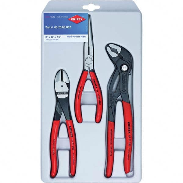 Knipex - Plier Sets Set Type: Assortment Number of Pieces: 3 - A1 Tooling