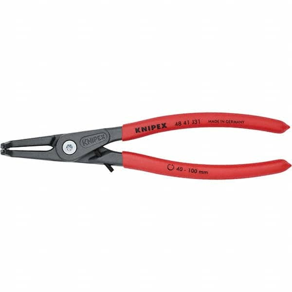 Knipex - Retaining Ring Pliers Type: Internal Ring Size: 1-37/64" - 3-15/16" - A1 Tooling