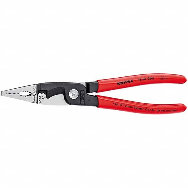 Knipex - Cutting Pliers Type: Electrician Pliers Insulated: NonInsulated - A1 Tooling