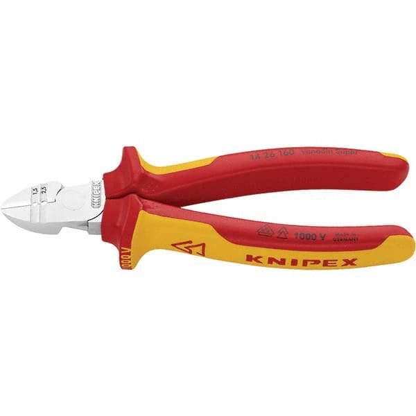 Knipex - Cutting Pliers Type: Diagonal Cutter w/Stripper Insulated: Insulated - A1 Tooling