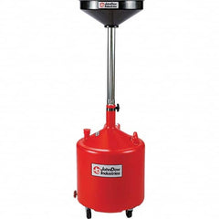 JohnDow - Oil Drain Containers Type: Pressurized Evacuation Drain w/Casters Container Size: 18 Gal. - A1 Tooling