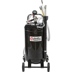 JohnDow - Oil Drain Containers Type: Pressurized Evacuation Drain w/Casters Container Size: 20 Gal. - A1 Tooling