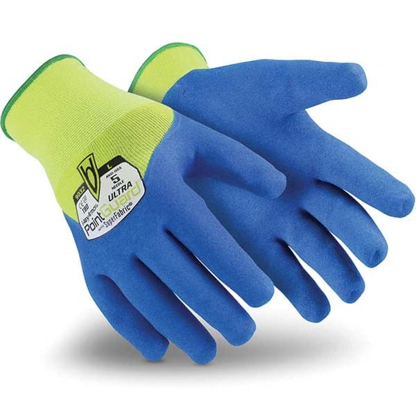 HexArmor - Size M (8), ANSI Cut Lvl A9, Nitrile Coated Cut Resistant Gloves - A1 Tooling