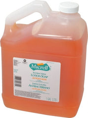 Soap: 1 gal Bottle Liquid, Amber, Light Fragrance