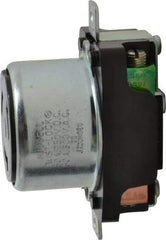 Hubbell Wiring Device-Kellems - 250 VDC, 600 VAC, 50 Amp, Self Grounding Receptacle - 3 Poles, 4 Wire, Female End, Black - A1 Tooling