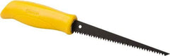 Stanley - 6-1/4" Steel Blade Drywall Saw - High Impact Polypropylene Handle, Textured, Slip Resistant Grip, 11-1/4" OAL - A1 Tooling