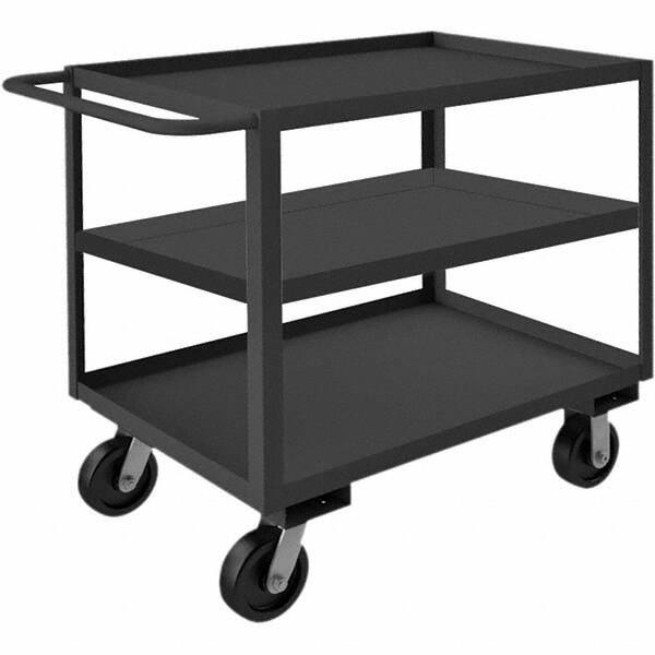 Durham - 3,000 Lb Capacity, 36-1/4" Wide x 66-1/4" Long x 48" High Service Cart - A1 Tooling