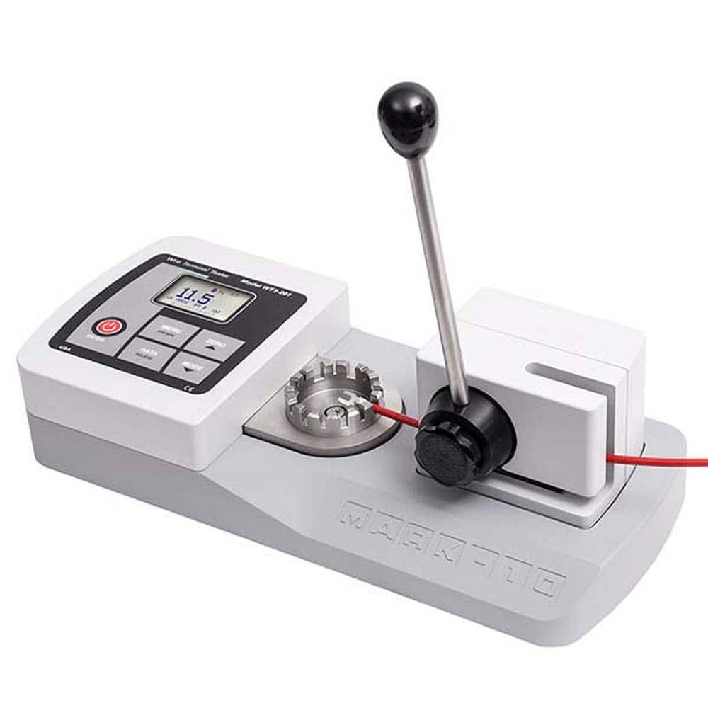 Mark-10 - Tension & Compression Force Gage Accessories Type: Wire Crimp Pull Tester Capacity (Lb.): 200.00 - A1 Tooling