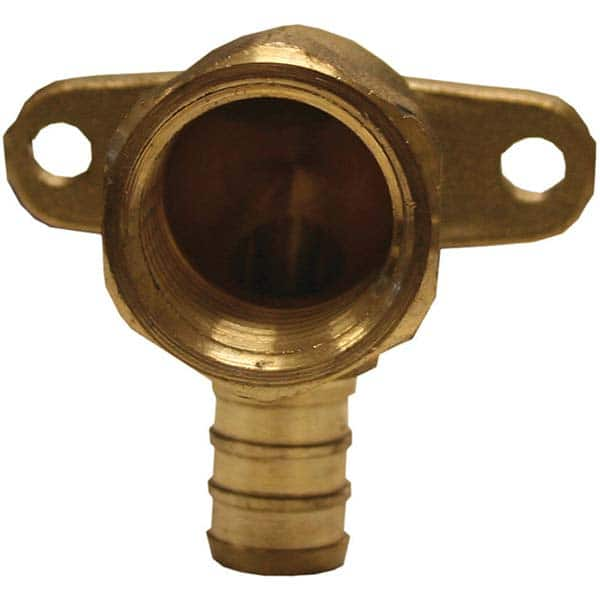 Jones Stephens - Brass & Chrome Pipe Fittings Type: Drop Ear 90 Elbow Fitting Size: 3/4 x 1/2 - A1 Tooling