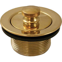 Jones Stephens - Shower Heads & Accessories Type: Bath Drain Finish/Coating: Polished Brass - A1 Tooling