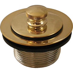 Jones Stephens - Shower Heads & Accessories Type: Bath Drain Finish/Coating: Polished Brass - A1 Tooling