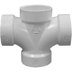 Jones Stephens - Drain, Waste & Vent Pipe Fittings Type: Double Sanitary Tee Fitting Size: 1-1/2 (Inch) - A1 Tooling