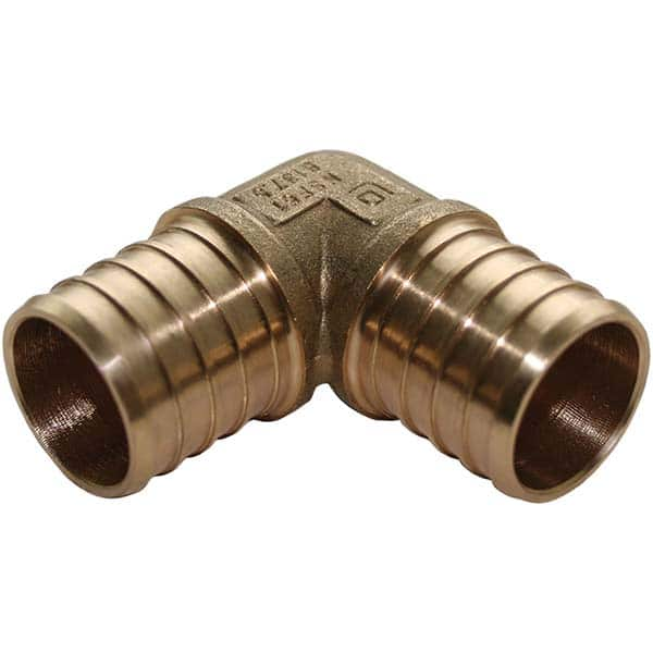 Brass Pipe 90 ° Elbow: 3/4″ Fitting, PEX, Lead Free