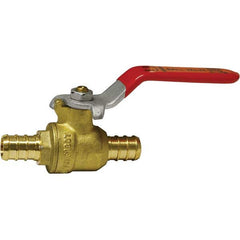 Brass Pipe Ball Valve: 3/4″ Fitting, PEX, Lead Free