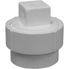 Jones Stephens - Drain, Waste & Vent Pipe Fittings Type: Cleanout Adapter w/Plug Fitting Size: 4 (Inch) - A1 Tooling