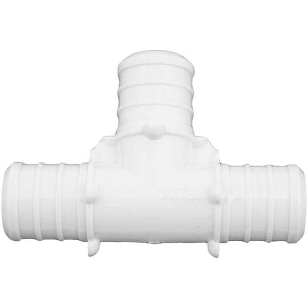 Plastic Pipe Fittings; Fitting Type: Tee; Fitting Size: 3/4 in; End Connection: Pex; Color: White; Schedule: 40; Lead Free: Yes