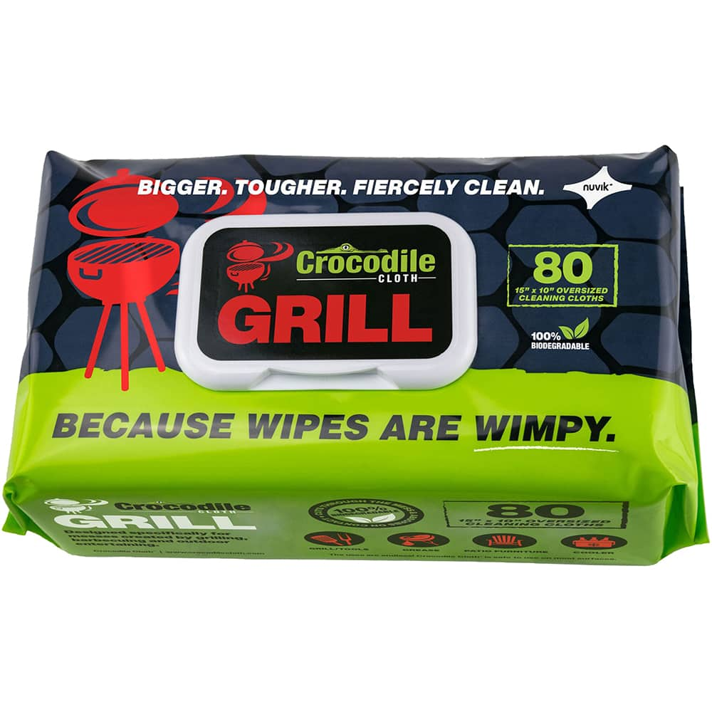 Crocodile Cloth - Wipes Type: General Purpose Style: Pre-Moistened; Flat Fold - A1 Tooling