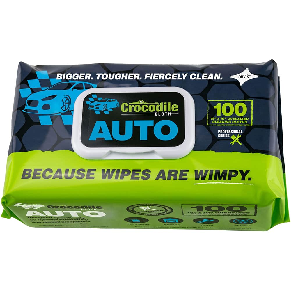 Crocodile Cloth - Wipes Type: General Purpose Style: Pre-Moistened; Flat Fold - A1 Tooling