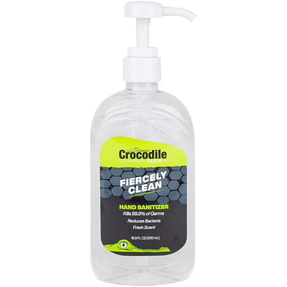 Crocodile Cloth - 16.9 oz. Pump Bottle Gel Hand Sanitizer - A1 Tooling