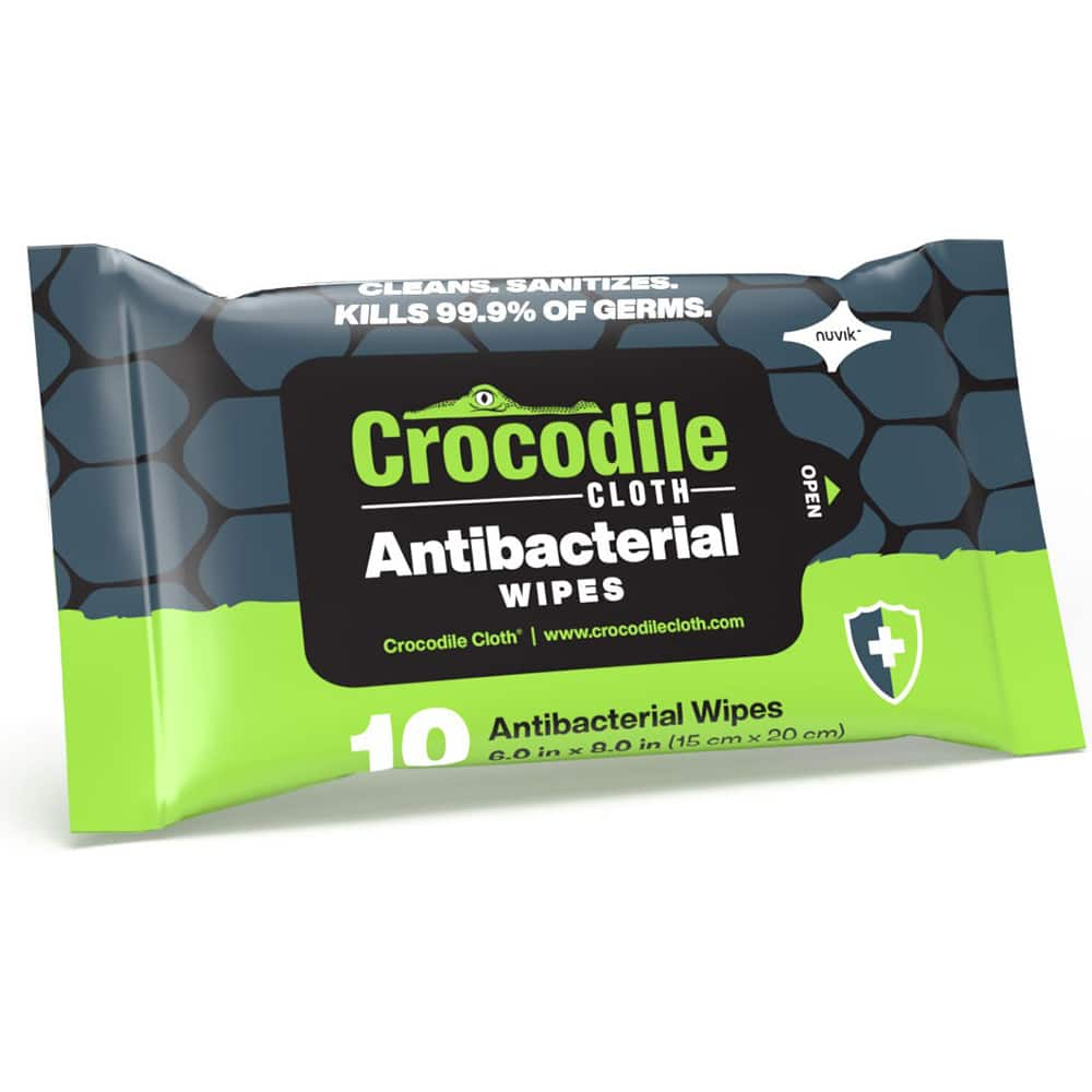 Crocodile Cloth - Wipes Type: Disinfectant Style: Pre-Moistened; Flat Fold - A1 Tooling