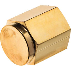 USA Sealing - 3/4" Brass Pipe Hex Cap - A1 Tooling